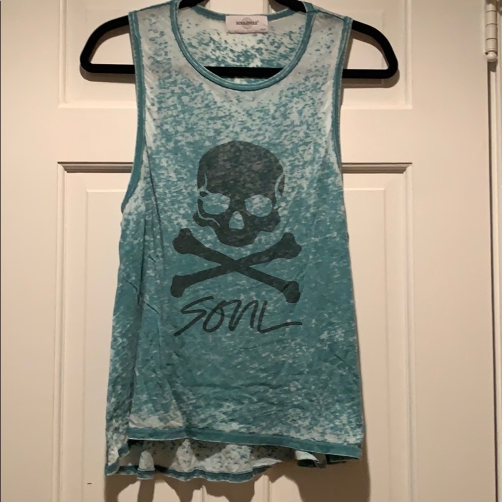 SoulCycle burnout tank